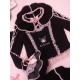 Mademoiselle Pearl Sanrio Kuromi Cape Blouse and Uneven Hem JSK(Reservation/Full Payment Without Shipping)